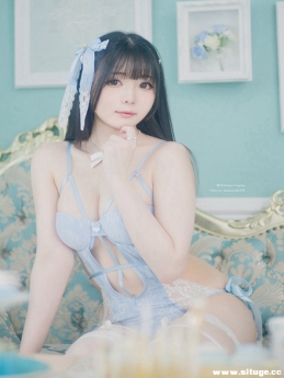 ˪shimo NO.130  Blue Lingerie[41P/309M]