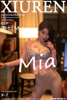 [XIUREN] 2022.08.29 NO.5506 Mia[65+1P/609M]